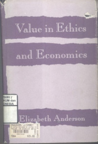 Value in Ethics And Economics