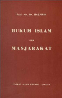 Hukum Islam dan masjarakat