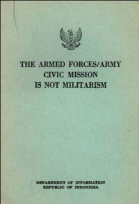 The armed forces/army civic mission is not militarism