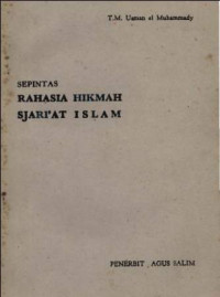 Sepintas Rahasia Hikmah Sjari'at Islam