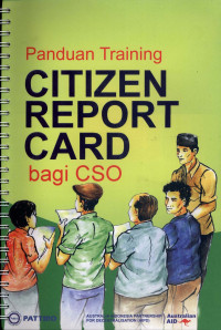 Panduan Training Citizen report Card bagi CSO
