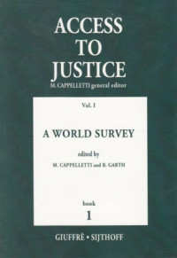 Access to justice: a world survey