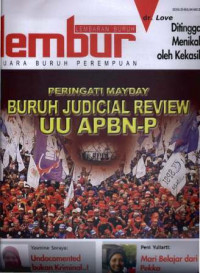 Lembur : Peringati Mayday Buruh Judicial Review UU APBN-P , Edisi 29 Mei 2012