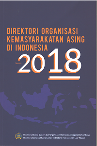 Direktori Organisasi Kemasyarakatan Asing di Indonesia 2018