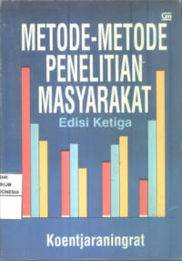 Metode - Metode Penelitian Masyarakat edisi ketiga