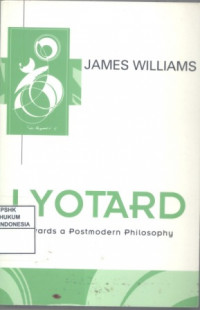 Lyotard: towards a postmodern philosophy