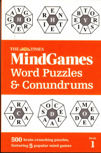 The Times MindGames Word Puzzles & Conundrums: 50 Brain-Crunching Puzzles, Featuring 5 Popular Mind Games