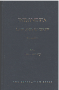 Indonesia Law and Society 2nd edition