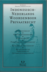 Indonesiasch-Nederlands Woordenboek Privaatrecht