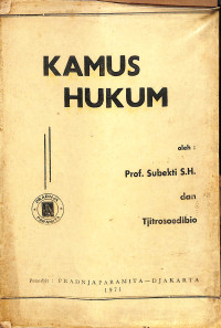 Kamus Hukum