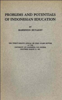 Problems And Potentials Of Indonesian Education