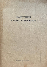 East Timor After Integration
