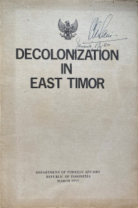 Decolonization in East Timor
