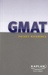 Image of GMAT Pocket Referance