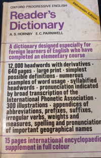 Image of Oxford Progressive English Reader's Dictionary