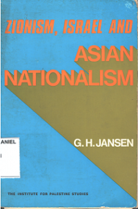 Zionism, Israel and Asian Nationalism